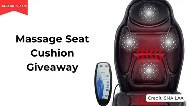 Win Snailax Massage Seat Cushion Giveaway