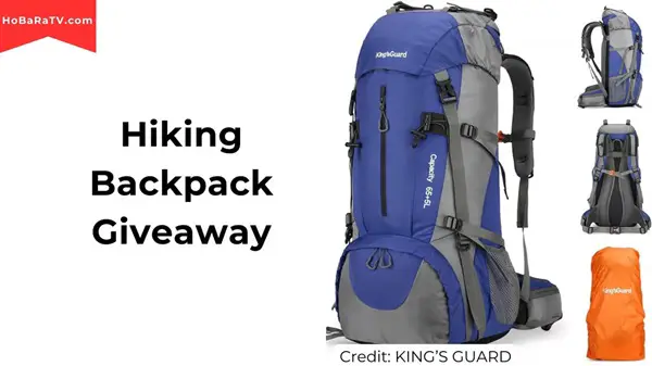 Win The King'sGuard Hiking Backpack Giveaway