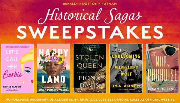 Win The Historical Sagas December 2024 Sweepstakes