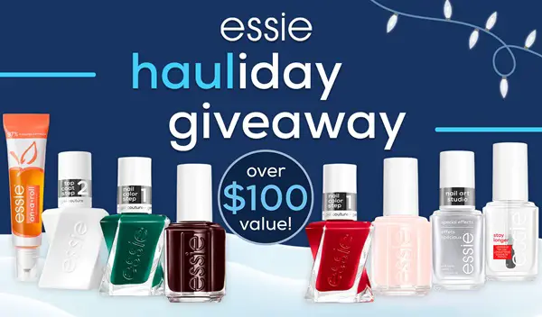 Win The essie Hauliday Sweepstakes