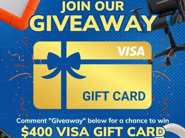 Win TechRepublic: $400 Visa Gift Card Giveaway