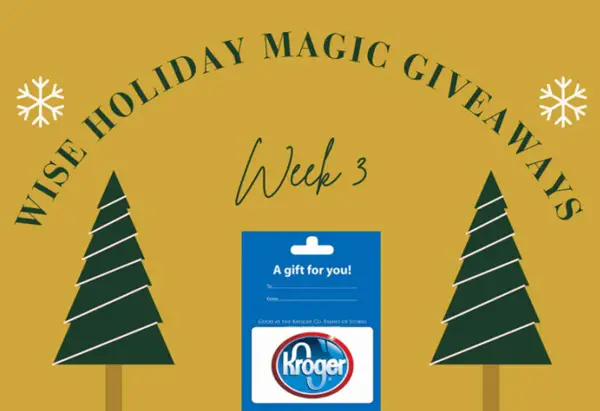 Win A $100 Kroger Gift Card WISe Holiday Magic Giveaway