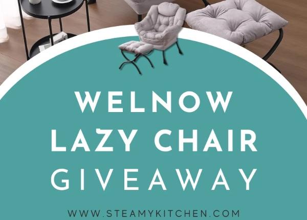 Win An Welnow Lazy Chair with Ottoman Giveaway