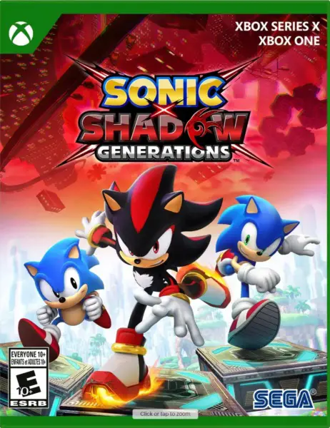 Win Sonic X Shadow Generations Video Game Code XBOX Giveaway