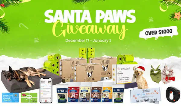 Win The Santa Paws Giveaway