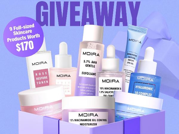 Win MOIRA Cosmetics: New Year, New Skin Giveaway