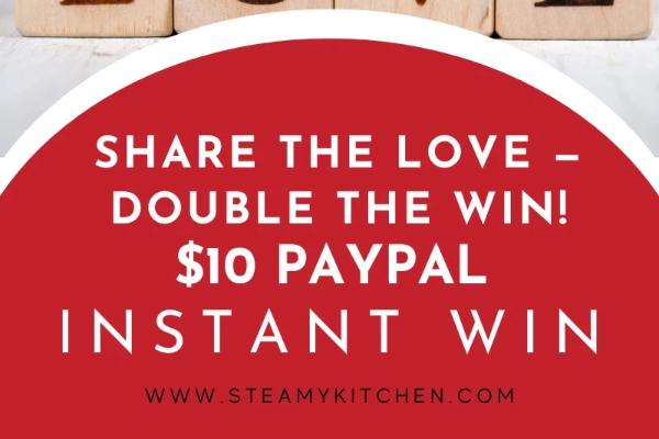 Win Share the Love — Double PayPal Gift Card Instantly