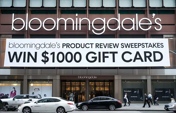 Bloomingdale's Product Review Sweepstakes 2024: Win $1,000 Bloomingdale’s Gift Card!