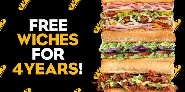 Which Wich Leap Day 2020 Sweepstakes