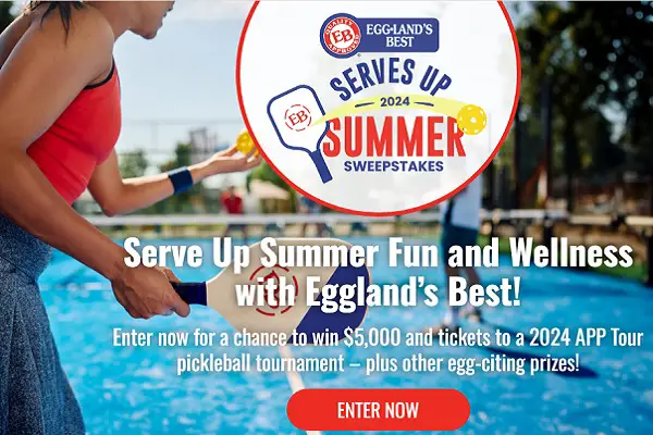 EB Family Sweepstakes: Win $5,000 and tickets to a 2024 APP Tour Pickleball Tournament