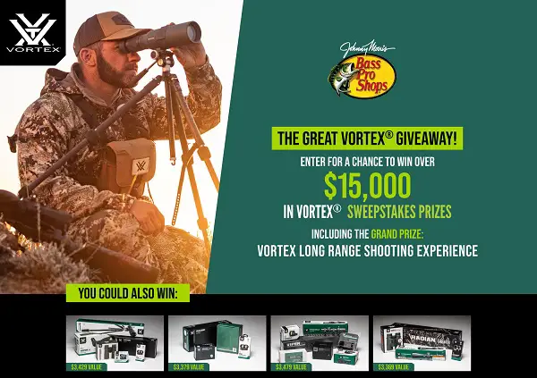 Bass Pro Shops and Cabela’s Vortex Month Giveaway 2024