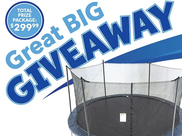 Runnings Great Big Giveaway: WIN a FREE 14' Trampoline