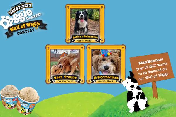 Ben & Jerry’s “Wall Of Waggs” Contest & Sweepstakes