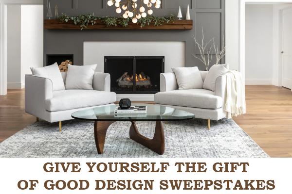 Give Yourself the Gift of Good Design Sweepstakes