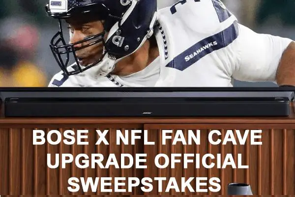 Bose X NFL Fan Cave Upgrade Official Sweepstakes