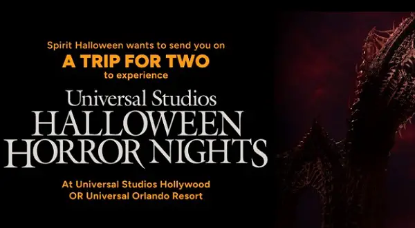 Spirit Halloween Horror Nights Sweepstakes 2024