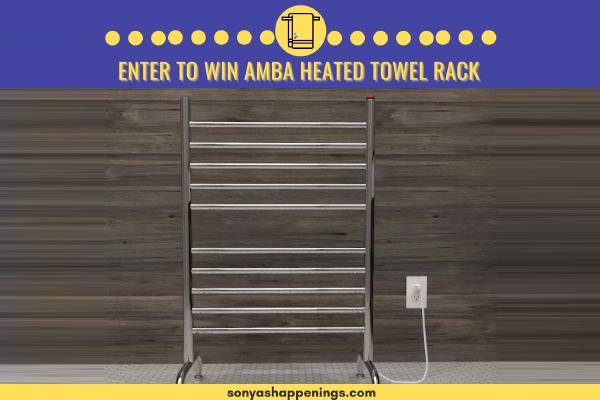 Win Amba Heated Towel Rack Sweepstakes