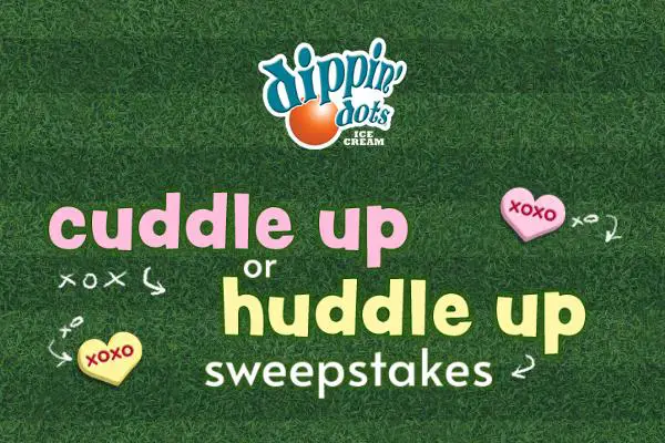 Win Dippin Dots Certificate