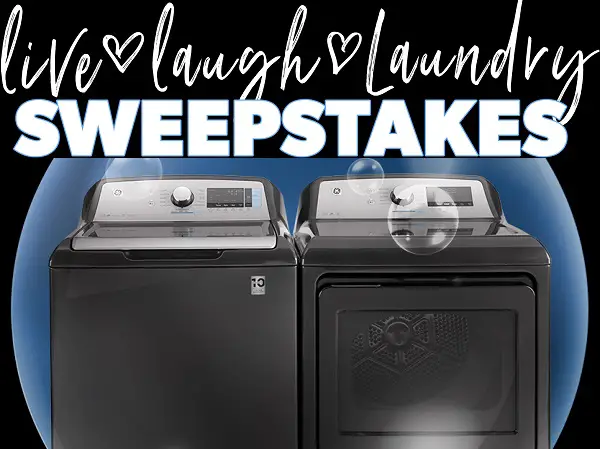 Win GE Washer and Dryer For Free!