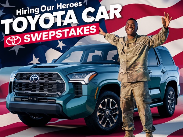 Hiring Our Heroes Committed Sweepstakes: Win A 2024 Toyota Car