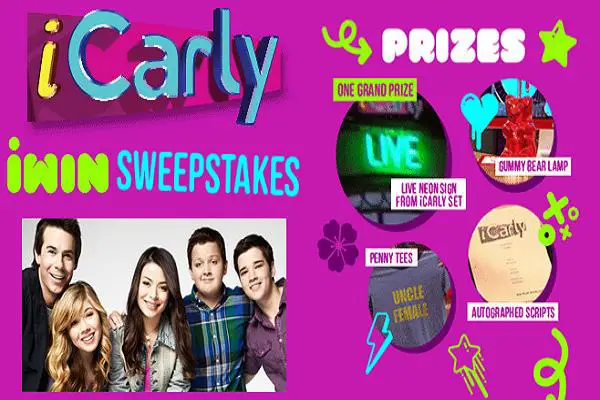 iCarly Season 2 Sweepstakes