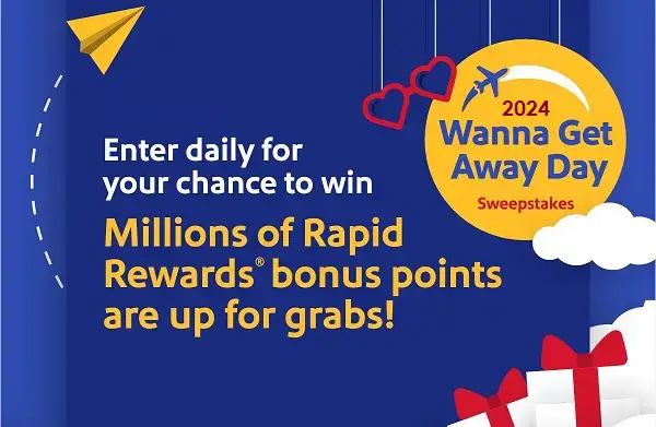 Wanna Get Away Day Sweepstakes 2024: Win Over 15000 Instant Win Prizes
