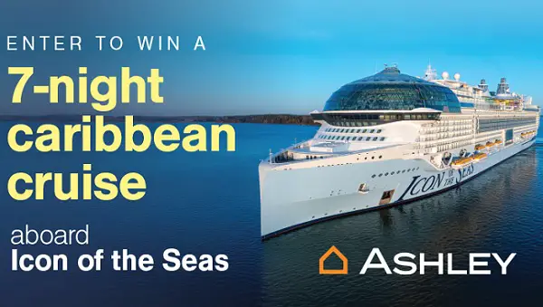 Ashley Free Caribbean Cruise Vacation Giveaway