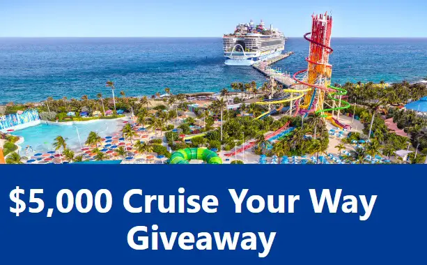 Booking.com $5,000 Free Cruise Vacation Giveaway