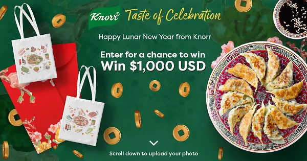 Knorr Lunar New Year 2025 Giveaway: Win $1,000 Cash for Free! (5 Winners)