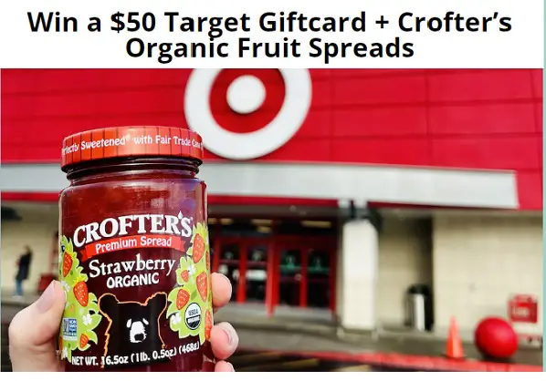 Crofter's Organic Target Gift Card Giveaway