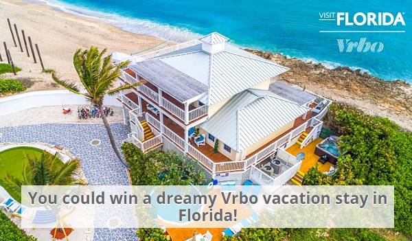 Vrbo Florida Sunshine Giveaway: Win $5,000 Travel Allowance