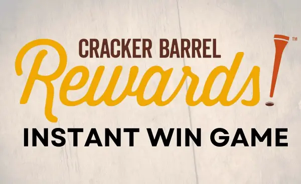 Cracker Barrel Rewards Bonus Game Giveaway – 417,465 Winners!