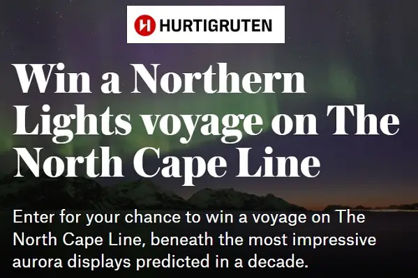 Signature North Cape Line Cruise Trip Giveaway