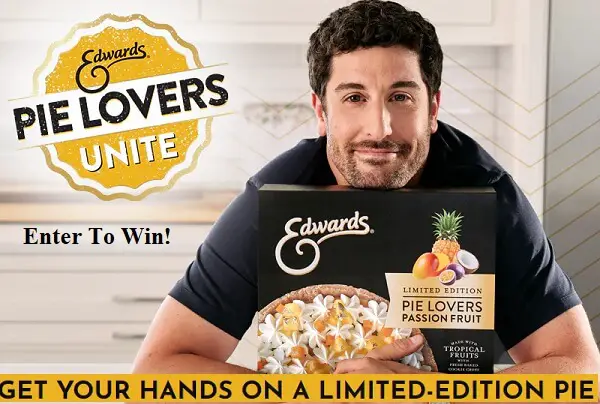 Edwards Desserts Pie Lovers Giveaway: Win Free Passion Fruit Pie (100 Winners)