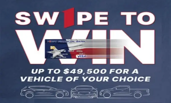 First Financial Bank Car Cash Giveaway: Win a Vehicle & $250 Free Visa Gift Cards