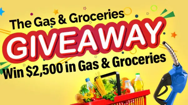 Win $2500 Free Gas and Groceries Giveaway 2025