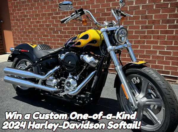 Win 2024 Harley-Davidson Softail Standard Motorcycle!