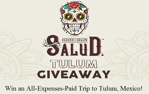 Taste Salud Tulum Trip Giveaway: Win a Trip to Mexico