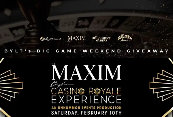BYLT'S Maxim's Big Game Weekend Giveaway