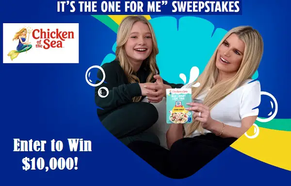 Chicken of The Sea The One for Me Sweepstakes: Win Cash $10,000