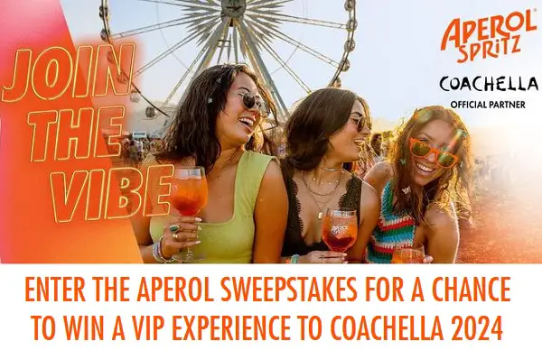 Aperol Coachella 2025 Experience Giveaway