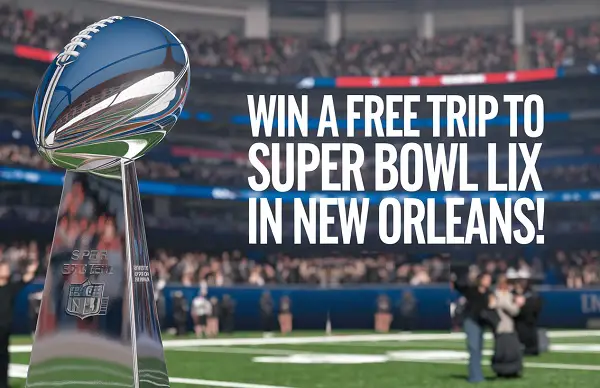 NFL Super Bowl LIX Trip Sweepstakes 2025