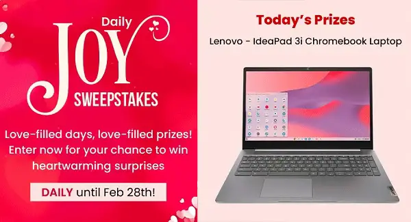 Shop LC Daily Joy Giveaway: Win a Prize Every Day! (45 Winners)