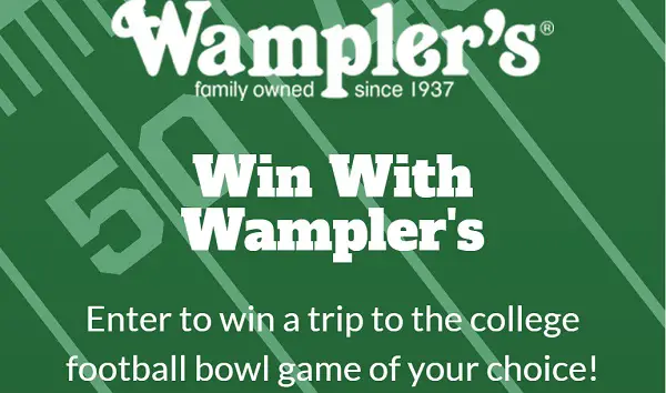 Wampler’s Farm Win With Wampler’s Sweepstakes: Win a Trip to College Football Bowl Game