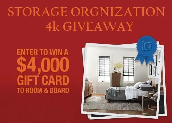 Win $4000 Room and Board Gift Card for Free!