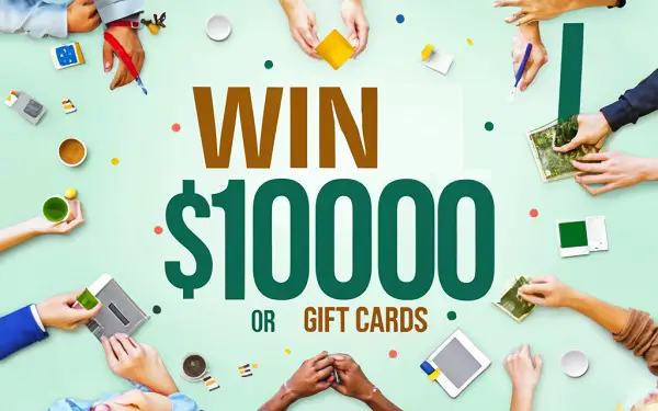 1800 Football Sweepstakes 2024: Win $10000 Cash or 1 of 35 $100 Gift Card!