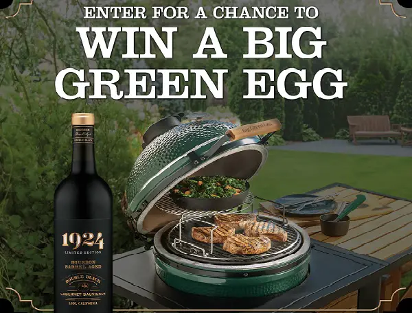 1924 Summer Sweepstakes: Win Grills with Big Green Egg Pack, BBQ & More (5 Winners)