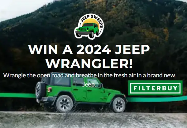 Filterbuy 2024 Jeep Wrangler Giveaway