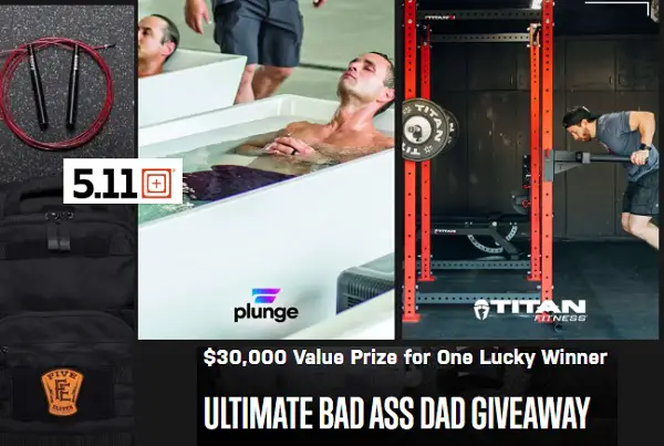 5.11 Tactical BA Father’s Day Giveaway: Win Home Gym Equipment, $2500 Shopping Spree & More