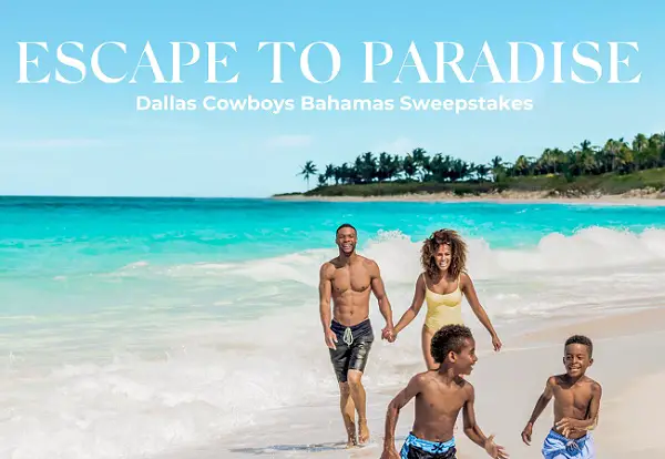 Dallas Cowboys Bahamas Sweepstakes: Win Free Trip to Atlantis, Paradise Island